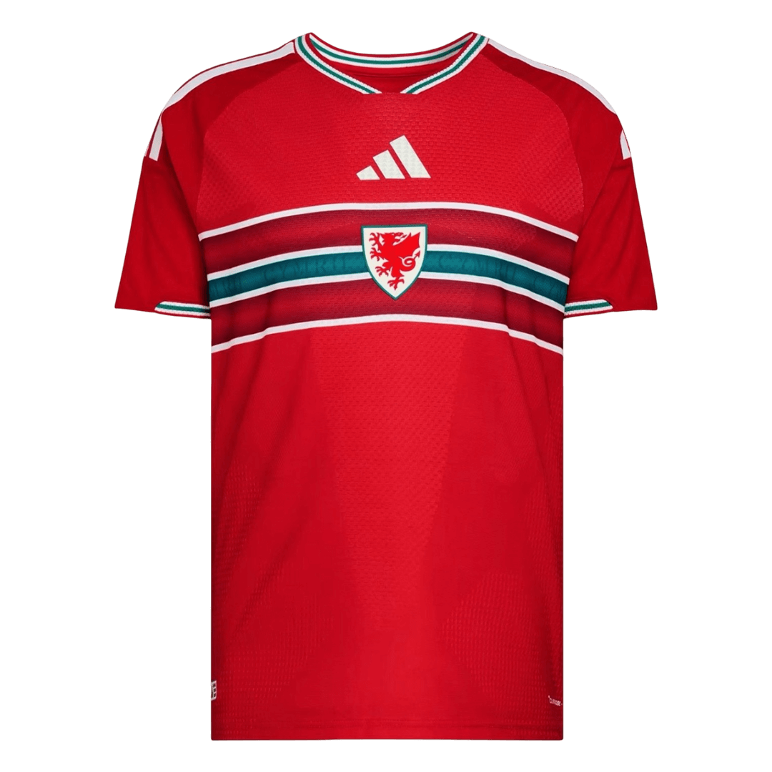 Wales Home Soccer Jersey 2026 – Fan Version – front view