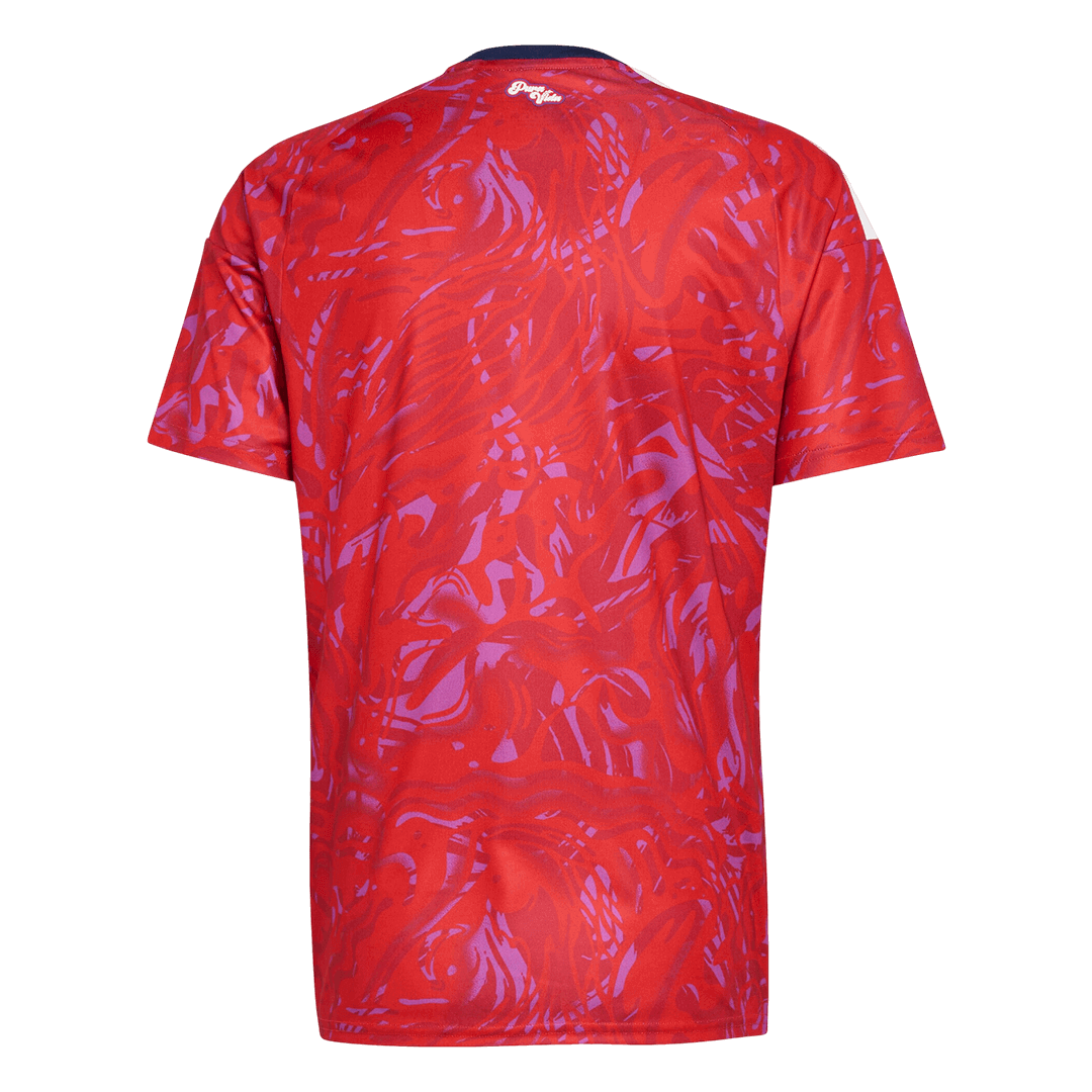 Costa Rica Home Soccer Jersey 2026 – Fan Version – back view