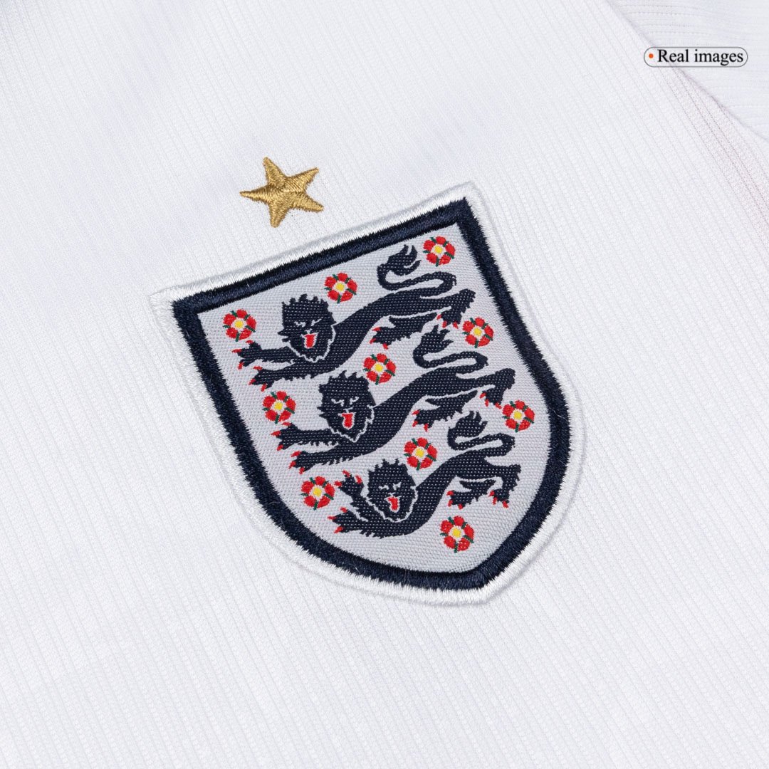 Kid's England Home Soccer Kit – Jersey + Shorts 2026 – Fan Version — 商品图 3 Kid’s England Home Soccer Kit – Jersey + Shorts 2026 – Fan Version – jersey details
