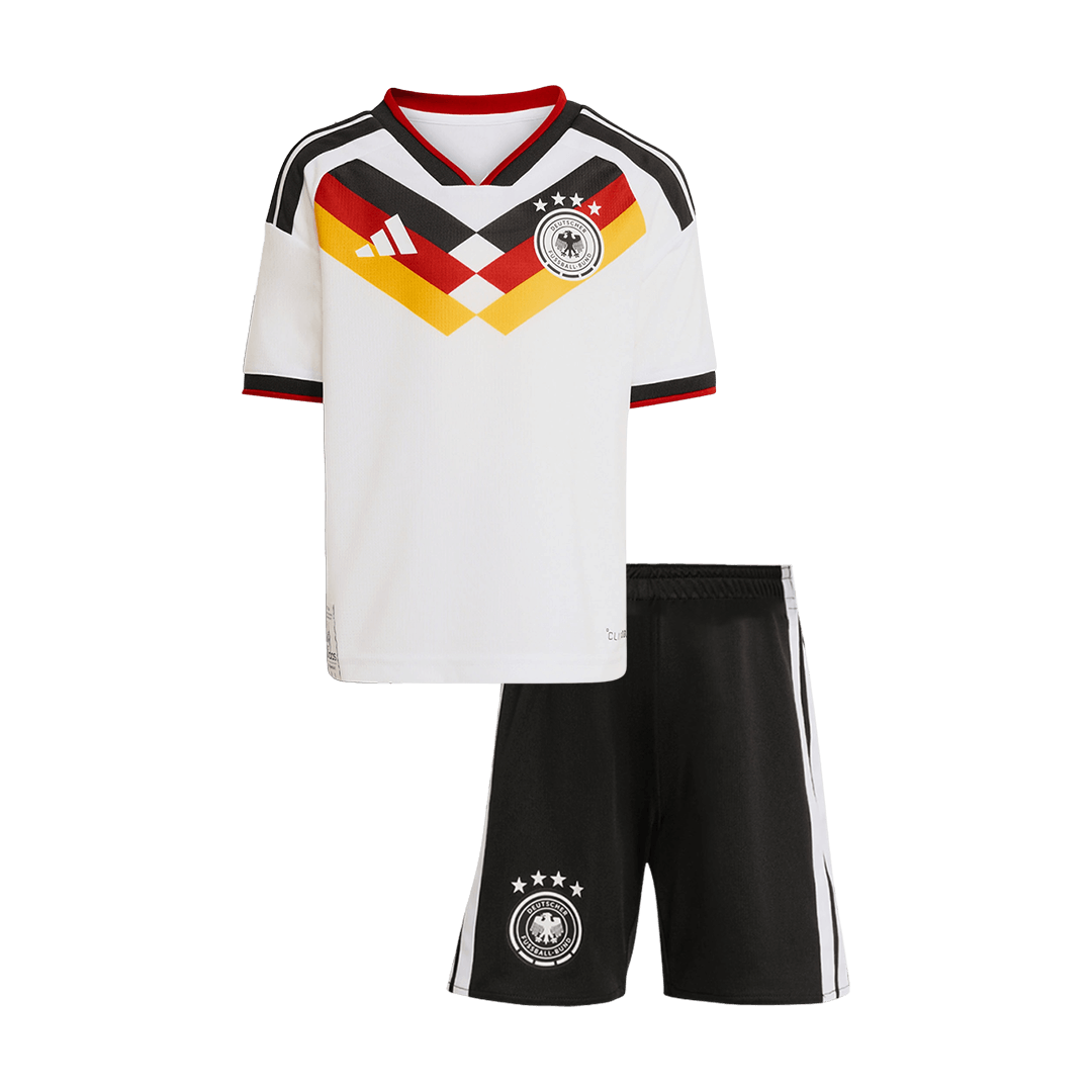 Kid's Germany Home Soccer Kit – Jersey + Shorts 2026 – Fan Version