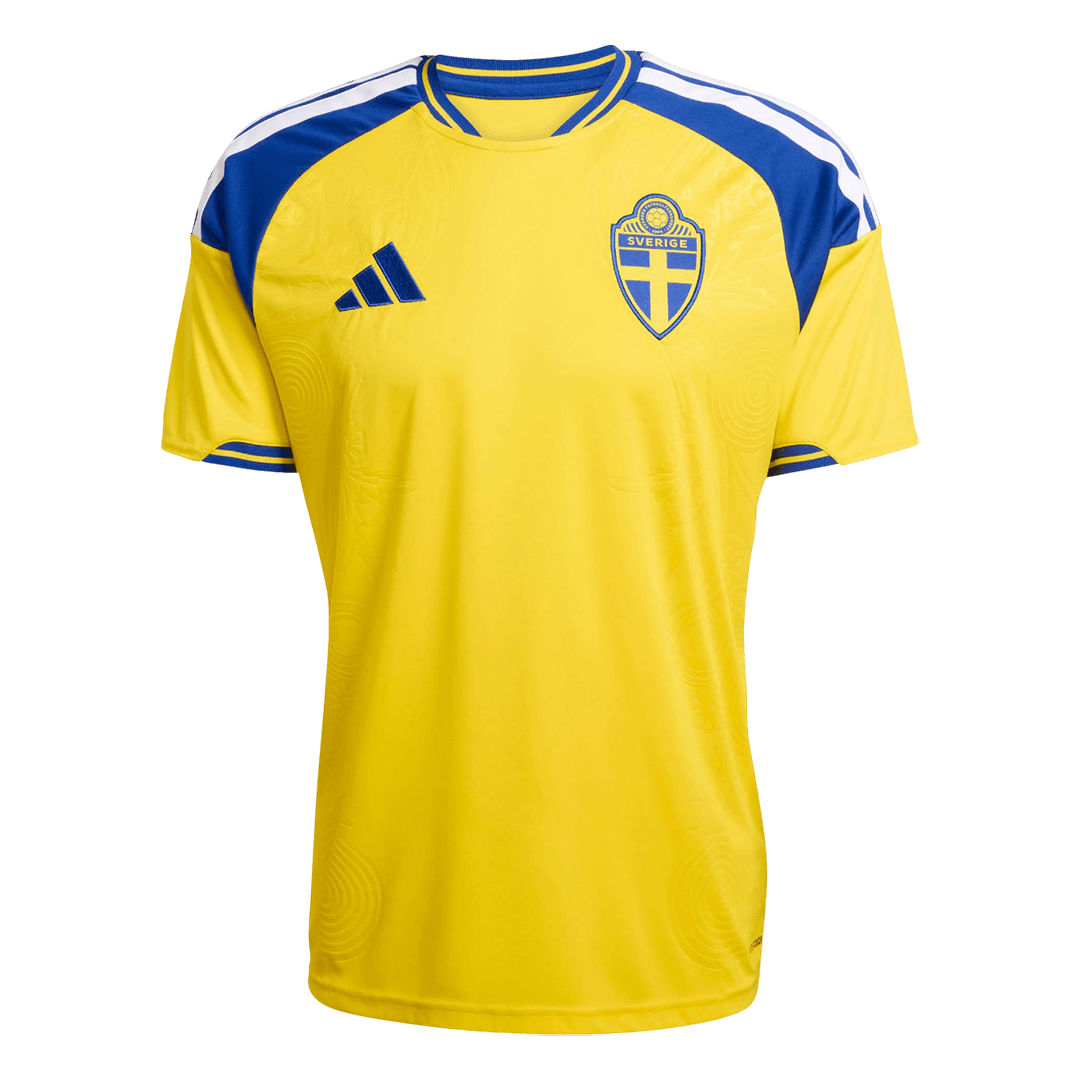Sweden Home Soccer Jersey 2026 – Fan Version – front view