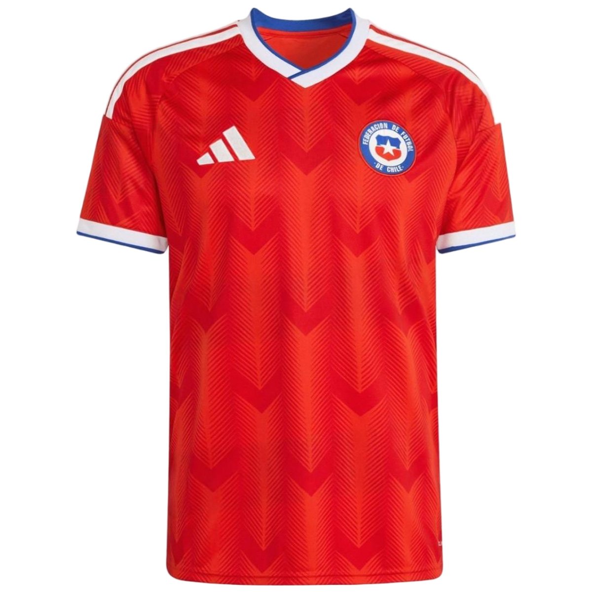 Chile Home Soccer Jersey 2026 โ Fan Version โ ๅๅๅพ 1 Chile Home Soccer Jersey 2026 โ Fan Version โ front view