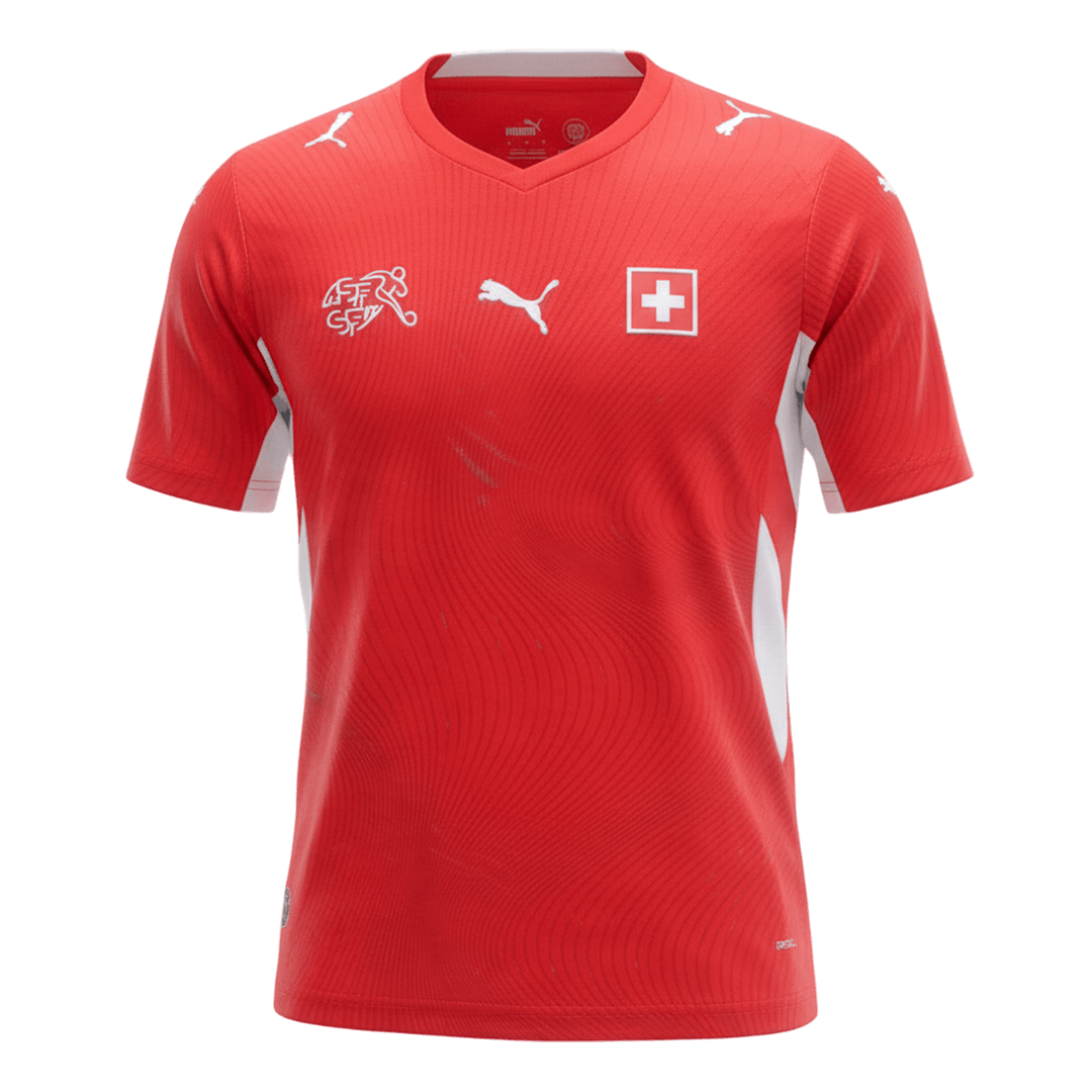 Switzerland Home Soccer Jersey 2026 โ Fan Version โ ๅๅๅพ 1 Switzerland Home Soccer Jersey 2026 โ Fan Version โ front view