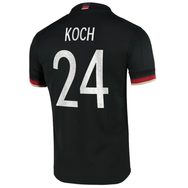 KOCH #24 Germany Away Soccer Jersey 2020 – Fan Version – front view