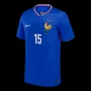 KONATE #15 France Home Soccer Jersey – Fan Version – back view