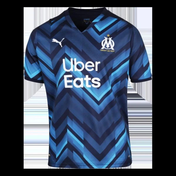 KONRAD #20 Marseille Away Soccer Jersey 2021/22 – Fan Version – front view