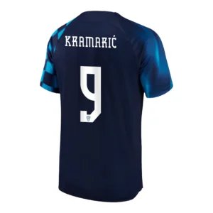 kramaric-9-croatia-away-soccer-jersey-2022-fan-version-198891-01 KRAMARIĆ #9 Croatia Away Soccer Jersey 2022 – Fan Version – front view