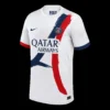 KVARATSKHELIA #7 PSG Away Soccer Jersey – Fan Version – back view
