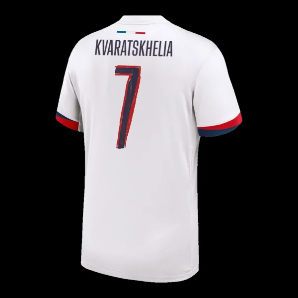 kvaratskhelia-7-psg-away-soccer-jersey-ucl-fan-version-584349-03 KVARATSKHELIA #7 PSG Away Soccer Jersey – UCL β Fan Version β jersey details