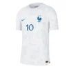 Kylian Mbappe #10 France Away Soccer Jersey 2022 – Player Version – back view