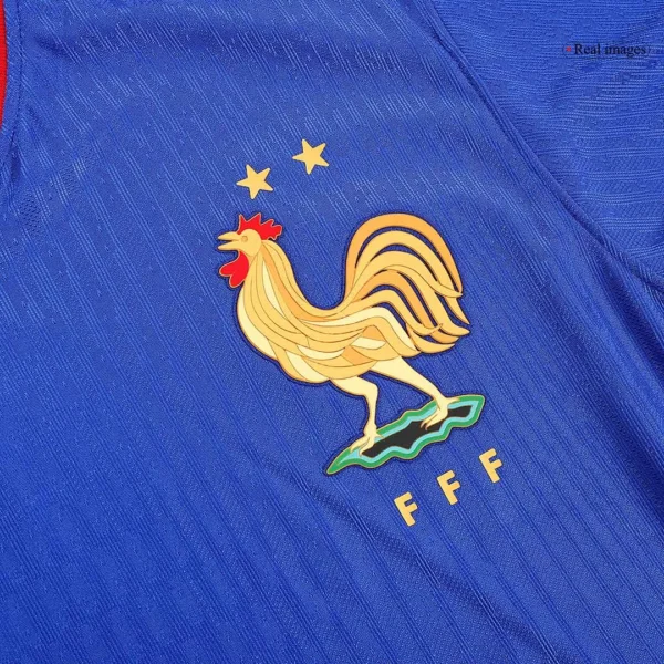 Kylian Mbappe #10 France Home Soccer Jersey Euro – Player Version – jersey details