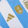 L.MARTÍNEZ #22 Argentina Home Soccer Jersey – Player Version – badge and fabric details