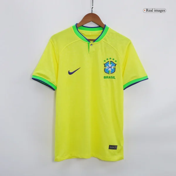 L. PAQUETÁ #7 Brazil Home Soccer Jersey 2022 – Fan Version – jersey details
