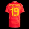 lamine-yamal-19-spain-home-soccer-jersey-euro-fan-version-461492-03 Lamine Yamal #19 Spain Home Soccer Jersey Euro β Fan Version β jersey details