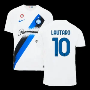 LAUTARO #10 Inter Milan Away Soccer Jersey 2023/24 – Fan Version – front view