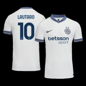 LAUTARO #10 Inter Milan Away Soccer Jersey – Player Version – front view