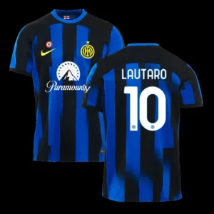 LAUTARO #10 Inter Milan Home Soccer Jersey 2023/24 – Fan Version – front view