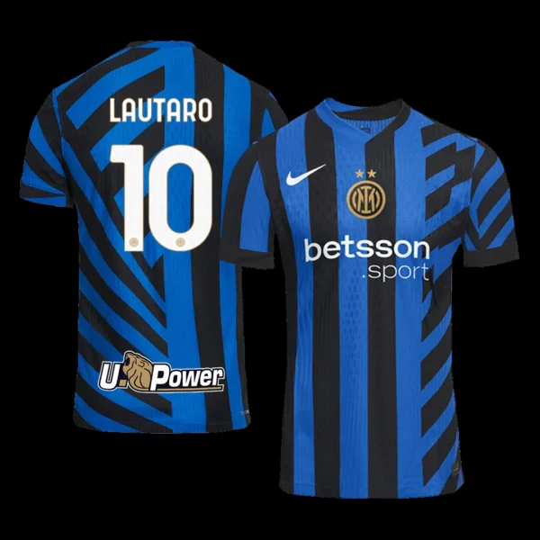 lautaro-10-inter-milan-home-soccer-jersey-player-version-01 LAUTARO #10 Inter Milan Home Soccer Jersey β Player Version β front view