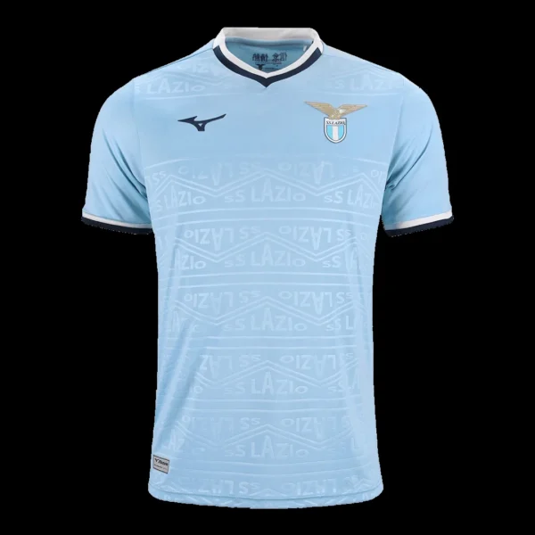 lazio-home-soccer-jersey-fan-version-01 Lazio Home Soccer Jersey – Fan Version – front view