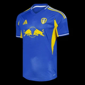 leeds-united-away-soccer-jersey-2025-26-fan-version-01 Leeds United Away Soccer Jersey 2025/26 β Fan Version β front view