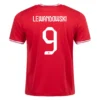 LEWANDOWSKI #9 Poland Away Soccer Jersey 2022 – Fan Version – front view
