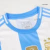 Lionel Messi #10 Argentina Home Soccer Jersey – Fan Version – back view