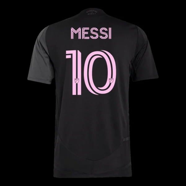 Lionel Messi #10 Inter Miami CF Away Soccer Jersey 2025 – Player Version – jersey details