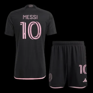 lionel-messi-10-inter-miami-cf-away-soccer-kit-jersey-shorts-2023-fan-version-332387-01 Lionel Messi #10 Inter Miami CF Away Soccer Kit โ Jersey + Shorts 2023 โ Fan Version โ front view