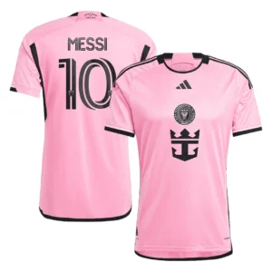Lionel Messi #10 Inter Miami CF Home Soccer Jersey – Player Version – front view