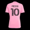 Lionel Messi #10 Inter Miami CF Home Soccer Kit – Jersey + Shorts – Fan Version – badge and fabric details
