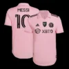 Lionel Messi #10 Inter Miami CF “Lionel Messi GOAT” Home Soccer Jersey 2023 – Player Version – front view