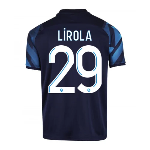 lirola-29-marseille-away-soccer-jersey-2021-22-fan-version-139719-01 LIROLA #29 Marseille Away Soccer Jersey 2021/22 β Fan Version β back view