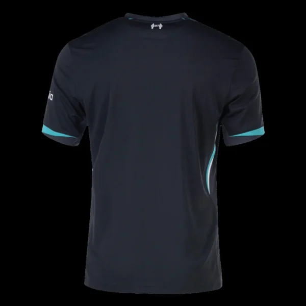 Liverpool Away Soccer Jersey – Fan Version – back view