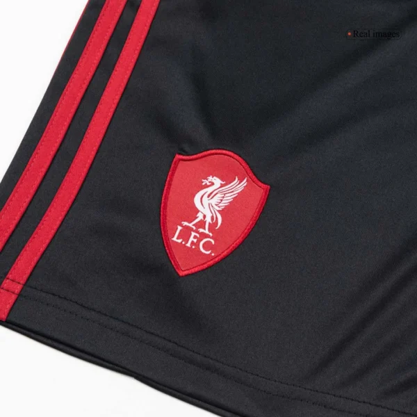 Liverpool Away Soccer Shorts 2025/26 – Fan Version – jersey details