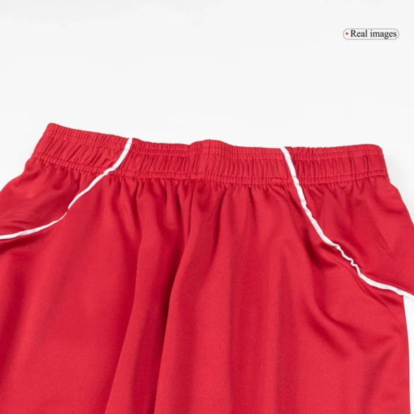 Liverpool Home Soccer Shorts 2025/26 – Fan Version – back view