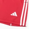 Liverpool Home Soccer Shorts 2025/26 – Fan Version – badge and fabric details