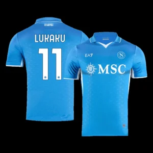 LUKAKU #11 Napoli Home Soccer Jersey – Player Version – front view