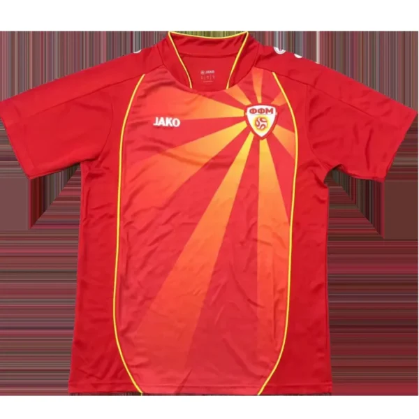 Macedonia Home Soccer Jersey 2021 – Fan Version – front view