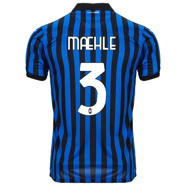 MAEHLE #3 Atalanta BC Home Soccer Jersey 2020/21 – Fan Version – back view