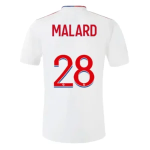MALARD #28 Olympique Lyonnais Home Soccer Jersey 2021/22 – Fan Version – front view