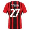 MALDINI #27 AC Milan Home Soccer Jersey 2021/22 – Fan Version – front view