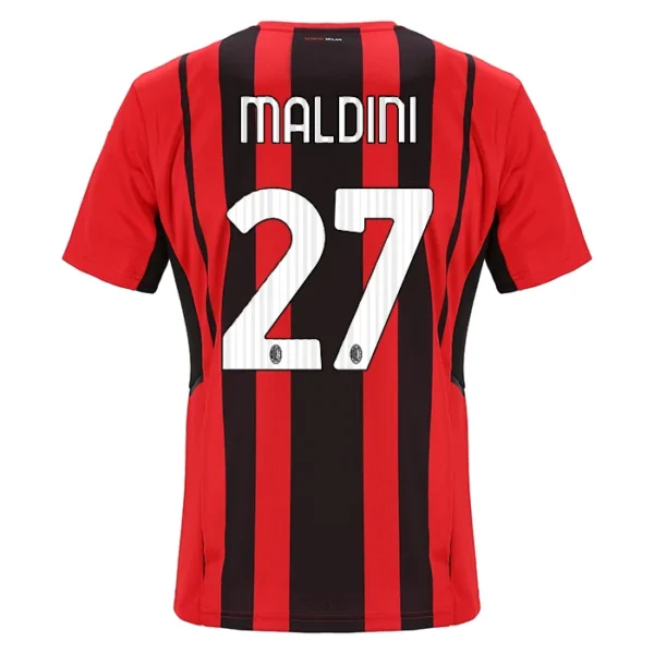 MALDINI #27 AC Milan Home Soccer Jersey 2021/22 – Fan Version – front view