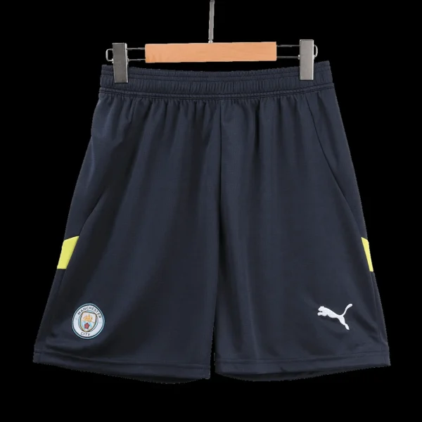Manchester City Away Soccer Shorts – Fan Version – jersey details