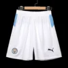 Manchester City Home Soccer Shorts 2025/26 – Fan Version – badge and fabric details