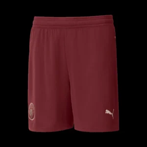 Manchester City Third Away Soccer Shorts – Fan Version – front view