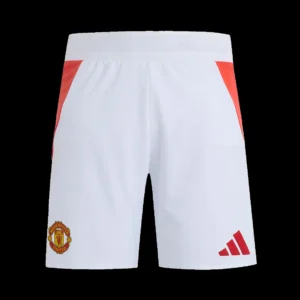 Manchester United Home Soccer Shorts Player Version – front view