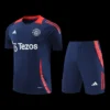 Manchester United Pre-Match Soccer Kit – Jersey + Shorts – Fan Version – back view