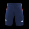Manchester United Pre-Match Soccer Shorts – Fan Version – front view