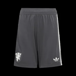 Manchester United Third Away Soccer Shorts – Fan Version – front view