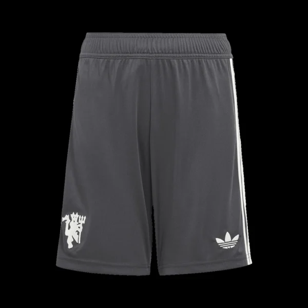 Manchester United Third Away Soccer Shorts – Fan Version – front view